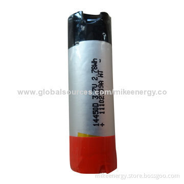 Li-polymer Battery with 750mAh Capacity and 3.7V Nominal Voltage, Flexible Packing
